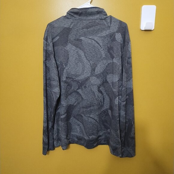 Walter Hagen Long Slv Lightweight Abstract Print Performance Pullover 1/4 Zip XL - Picture 6 of 6
